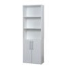 34702570_003_03 BIBLIOTECA 5 ESPACIOS 2 PUERTAS MESINA HICKORY/BLANCO