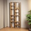 34736001_003_03 BIBLIOTECA 12 ESPACIOS MESINA HICKORY/BLANCO-PINO ALAND