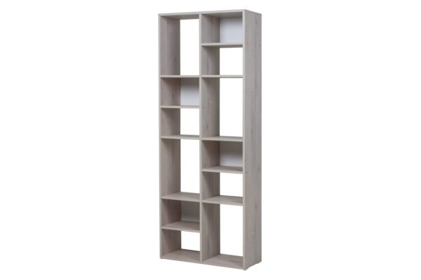 34736002_003_03 BIBLIOTECA 12 ESPACIOS MESINA HICKORY/BLANCO-PINO ALAND