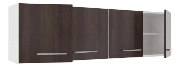 ALACENA 1,60 C-ESTANTE BANCO-WENGUE ALACENA 1,60 CON ESTANTE BANCO-WENGUE