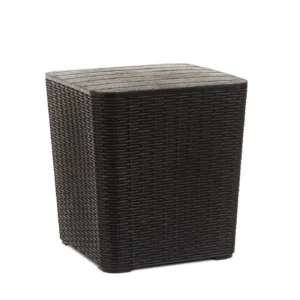MESA CAPRI RATTAN NEGRO