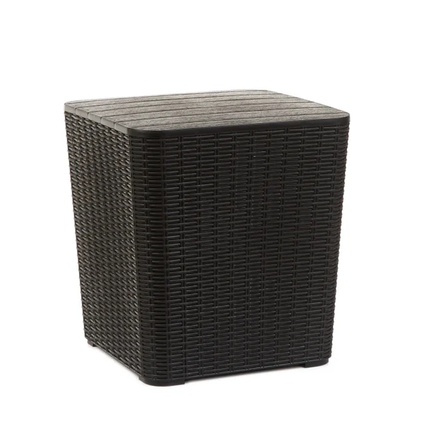 MESA CAPRI RATTAN NEGRO MESA CAPRI RATTAN NEGRO